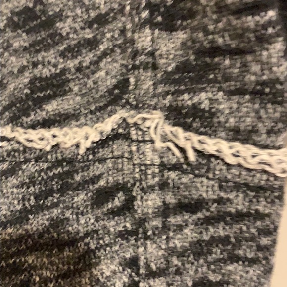 Free People Denim/Sweatshirt Combo Jacket S - Picture 5 of 12